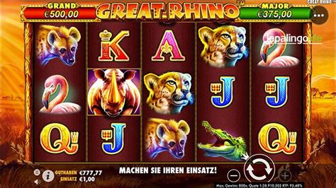 hyper rhino Online Casino spielen in Deutschland